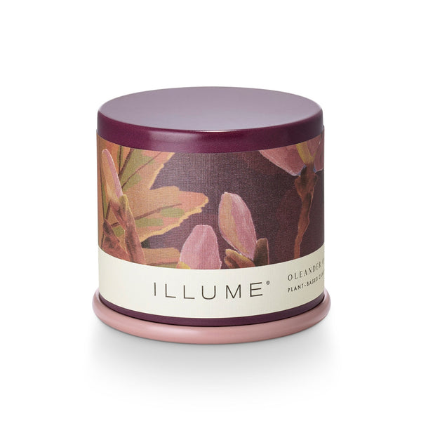 Oleander Oak Demi Vanity Tin Candle - Illume Candles - 45364007000