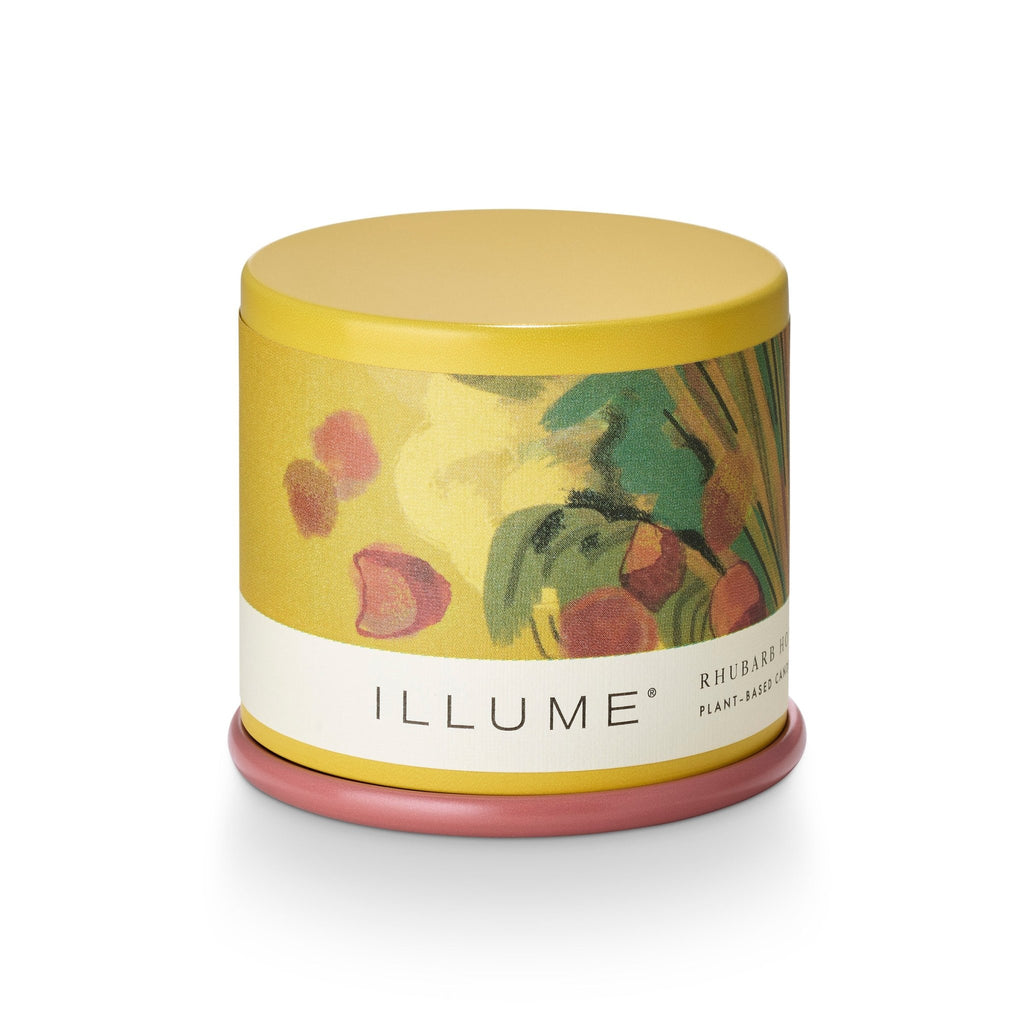 Rhubarb Honey Demi Vanity Tin - Illume Candles - 45364008000