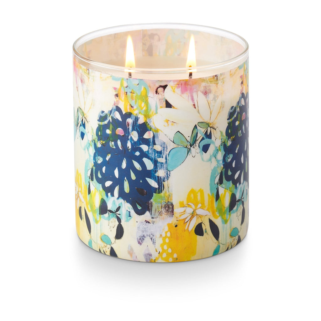 Gardenia Artist Glass Candle - Illume Candles - 46300012000