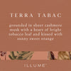 Terra Tabac Baltic Glass Candle - Illume Candles - 46267001000