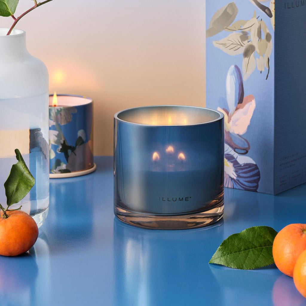 Citrus Crush Demi Vanity Tin Candle - Illume Candles - 45364343000