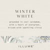 Winter White Statement Glass Candle - Illume Candles - 46261333000