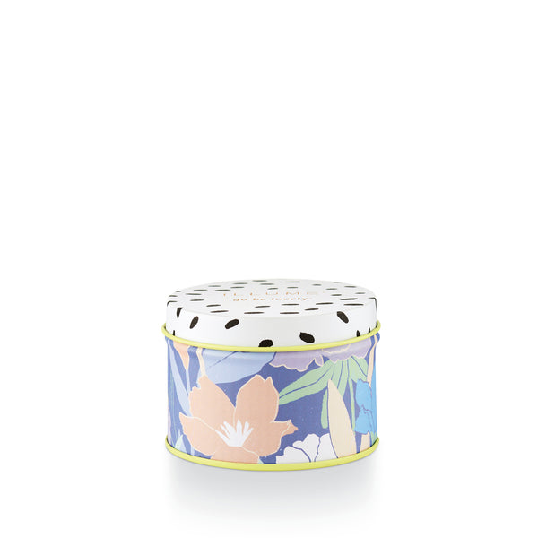 Citrus Crush Fleur Tin Candle