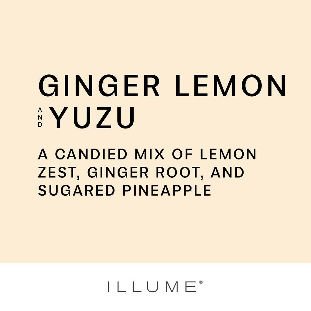 Ginger Lemon and Yuzu Ceramic Candle - Illume Candles - 46268006000