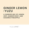 Ginger Lemon and Yuzu Cork Tin Candle - Illume Candles - 46270006000