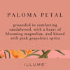 Paloma Petal Medium Fragranced Pillar Candle - Illume Candles - 46273023000